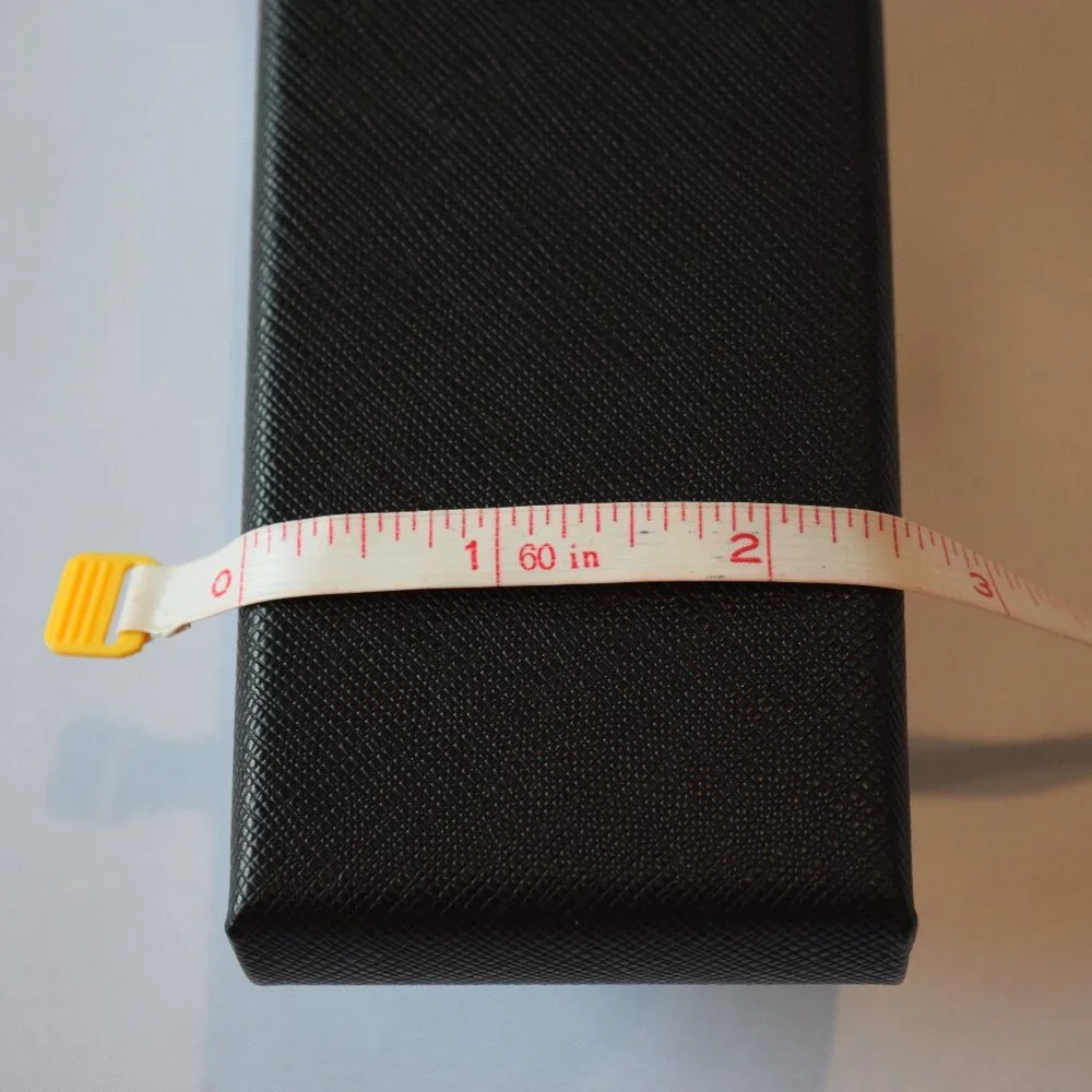 Prada Sunglasses Case Set, Black Magnetic Clamshell Case, Luxury Eyeglasses - Picture 7 of 10